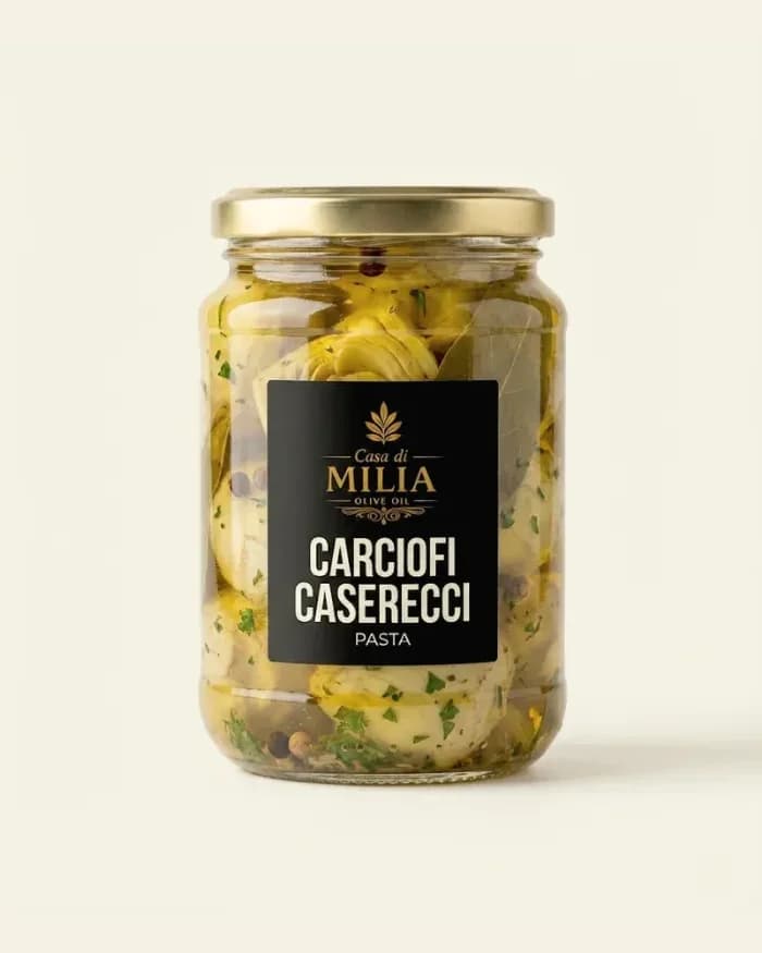 Carciofi Caserecci – Casa di Milia (Cœurs d'Artichauts) — Casa di Milia