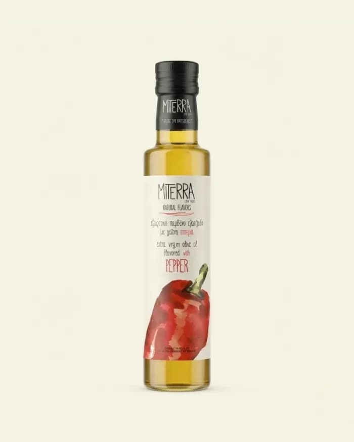 Huile d'Olive au Poivre – Miterra (Aromatisée) — Casa di Milia